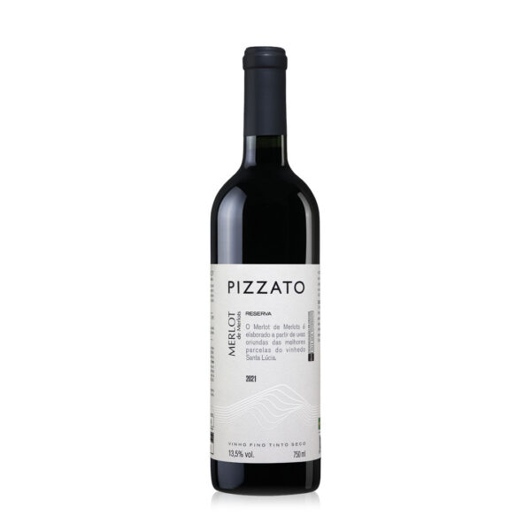 PIZZATO MERLOT RESERVA 750ML - VINHO TINTO SECO FINO - Image 3